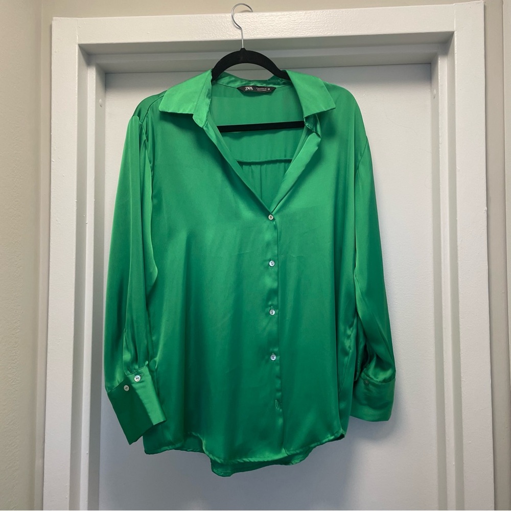 Zara Green Top